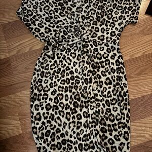 Leopard Print Dress